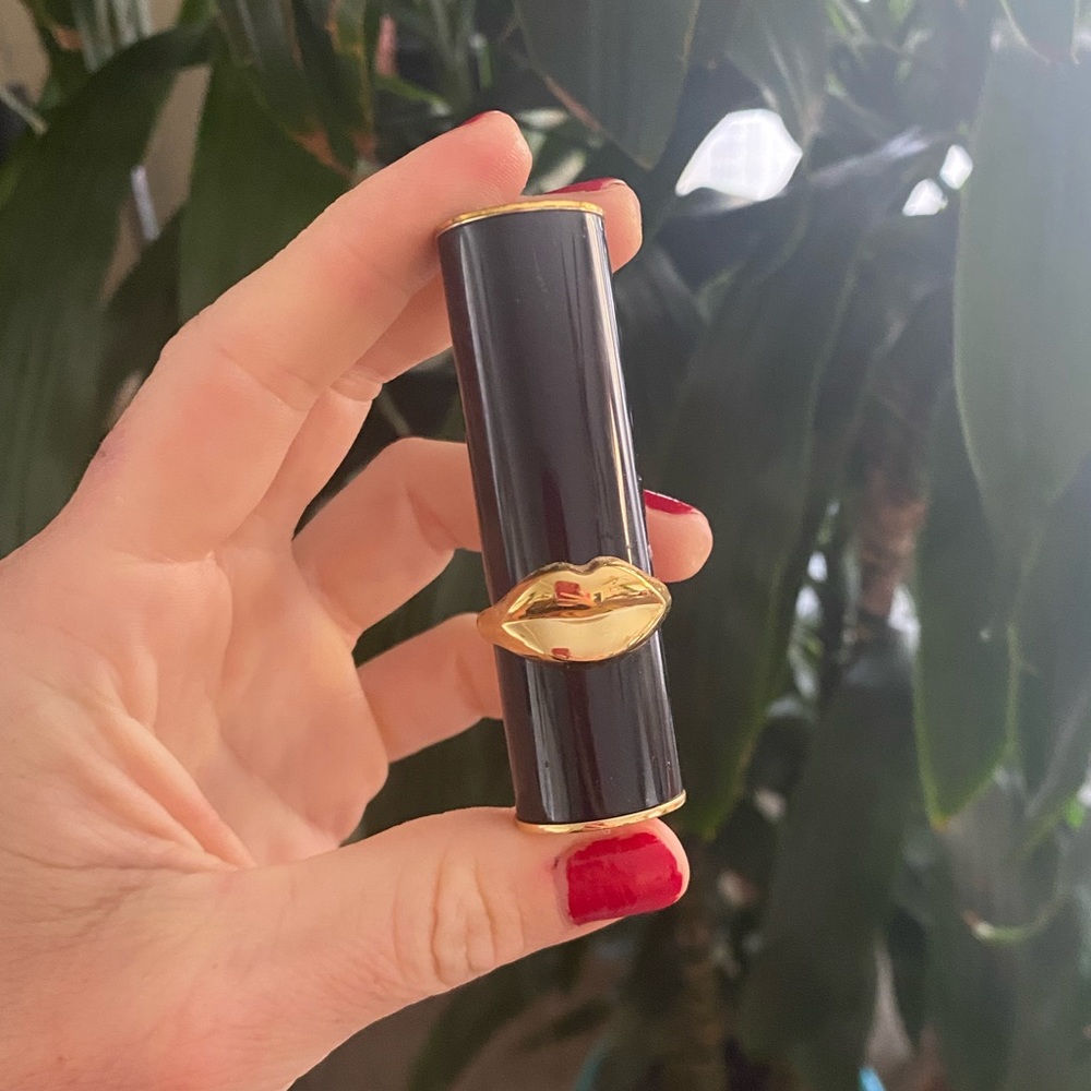 Pat McGrath Labs LuxeTrance lipstick in 412 Psycho Candy